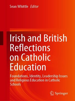 cover image of Irish and British Reflections on Catholic Education